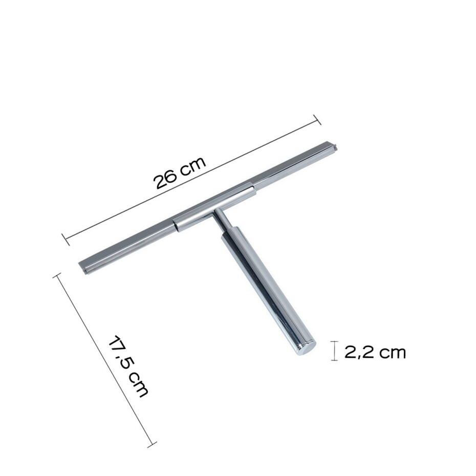 GEDY 564113 Thor stěrka do sprchy, chrom - main (2)