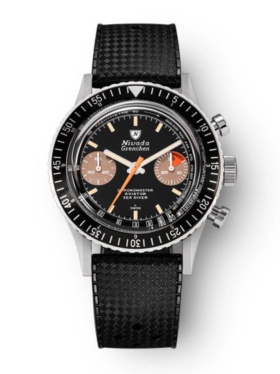 Nivada Grenchen Chronomaster Orange Boy Inter. Bezel - Manual - Oyster - main (9)