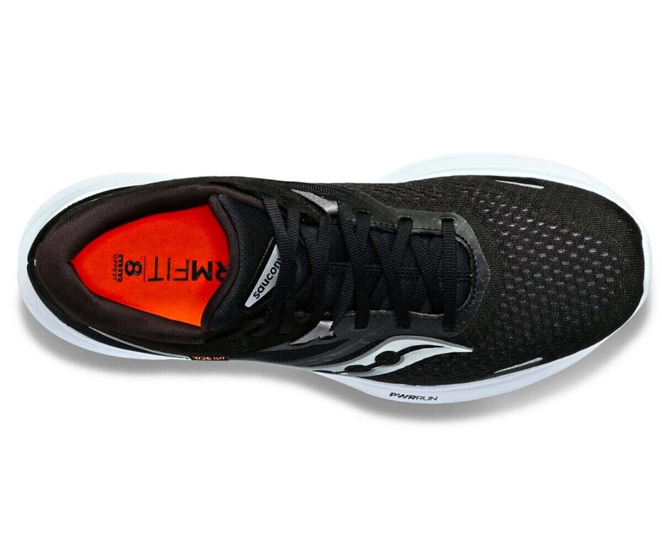 Dámská běžecká obuv Saucony  Ride 16 Black/White  UK 3,5 - main (3)