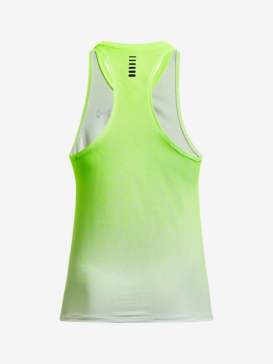 Under Armour RUSH CICADA SINGLET zelené - main (3)