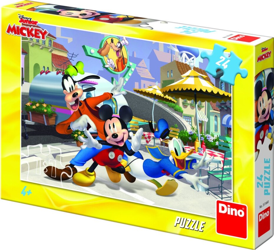 Puzzle Mickey a přátelé 24 dílků - Dino - main (0)