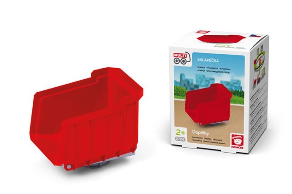 IGRÁČEK MULTIGO - Sklápěčka červená - main (0)