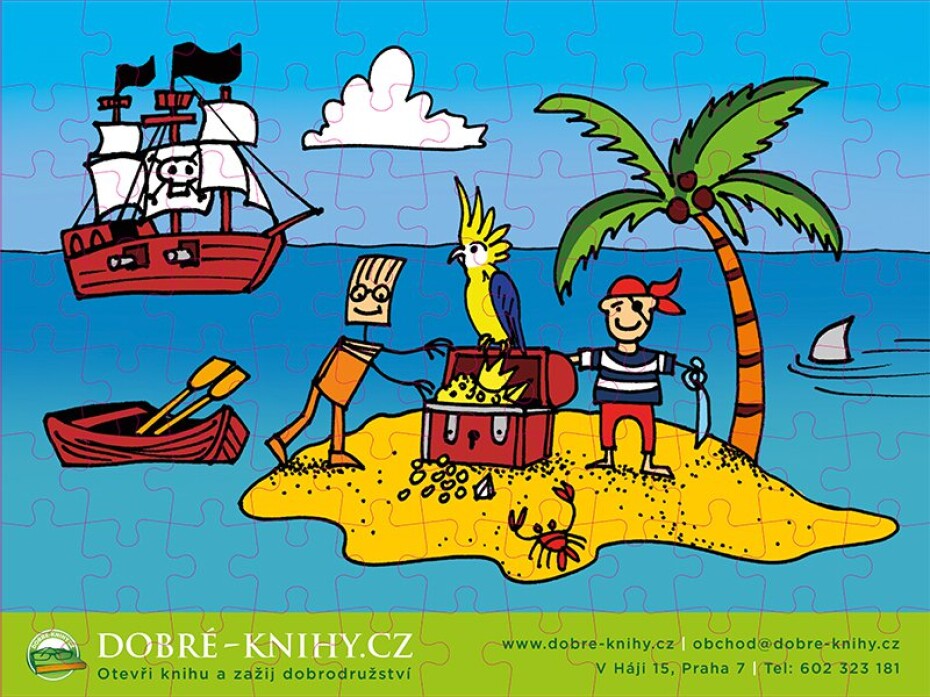 Puzzle s postavičkou Booky - main (0)