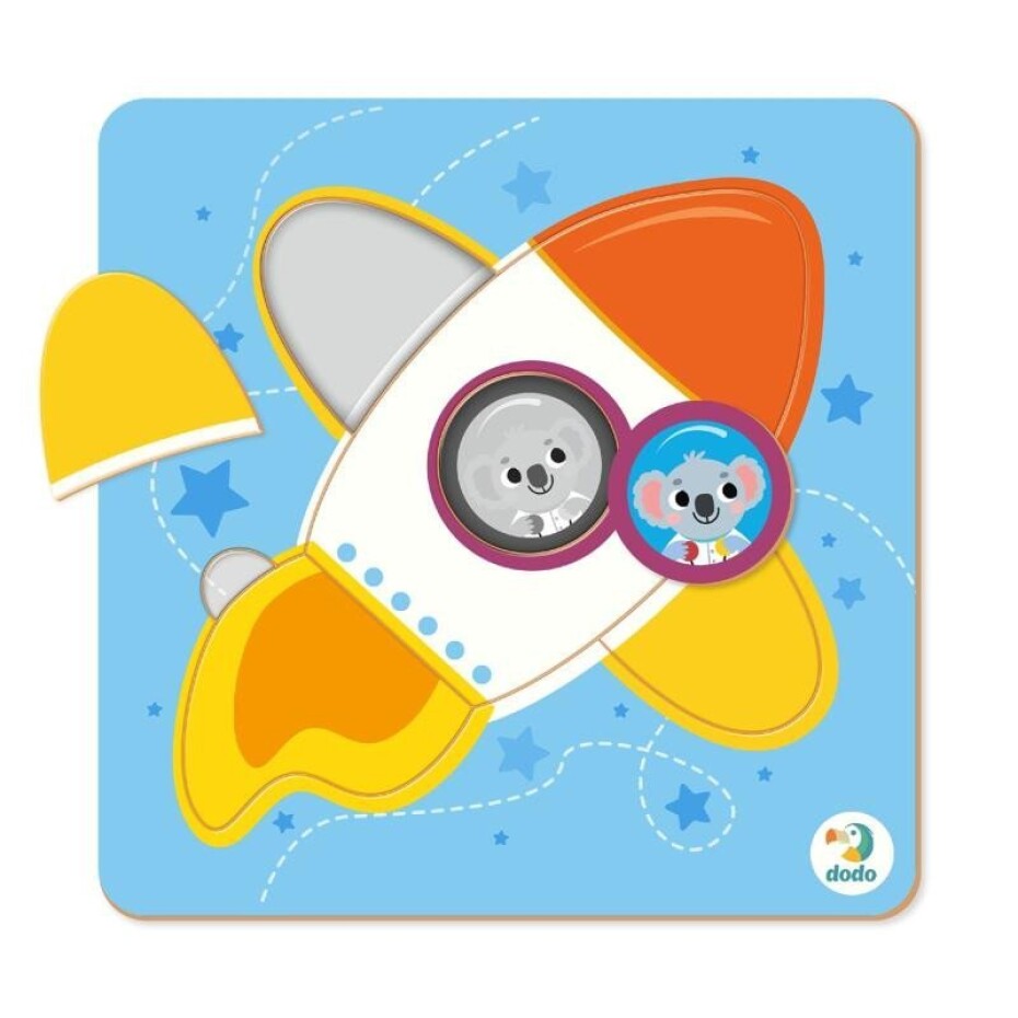 Dodo Puzzle Raketa 5 dílků - main (0)