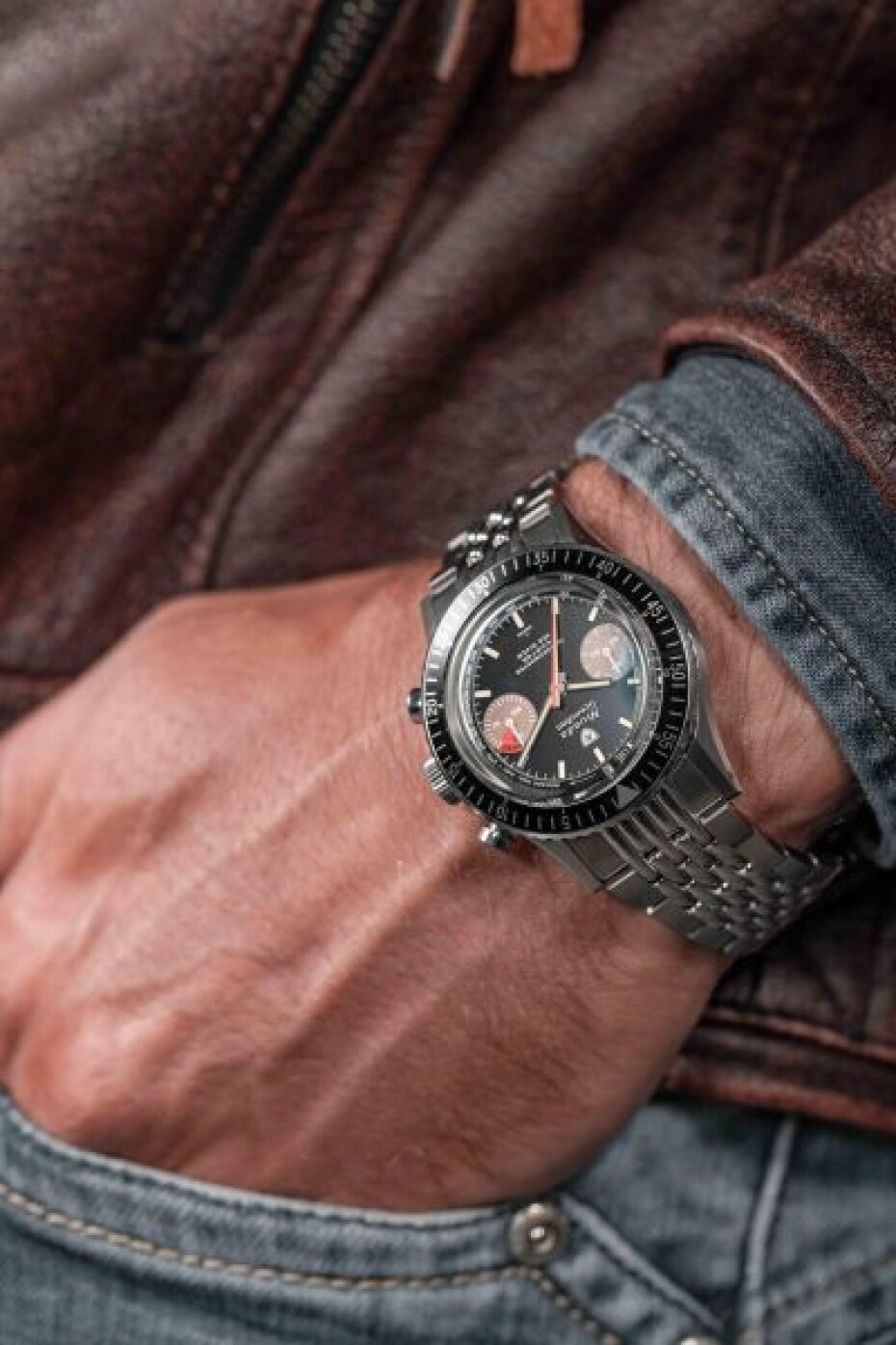 Nivada Grenchen Chronomaster Orange Boy Inter. Bezel - Manual - Oyster - main (15)
