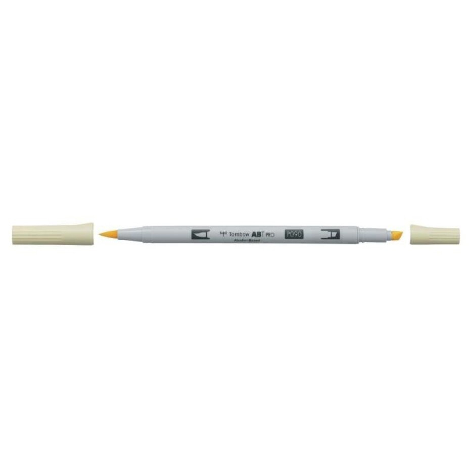 Tombow Oboustranný štětcový lihový fix ABT PRO - lemon cream - main (0)