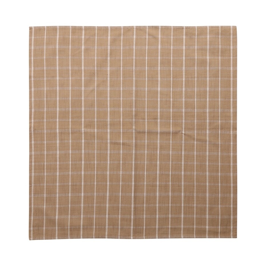 Boma Trading Ubrus Nordom světle hnědá, 85 x 85 cm - main (0)