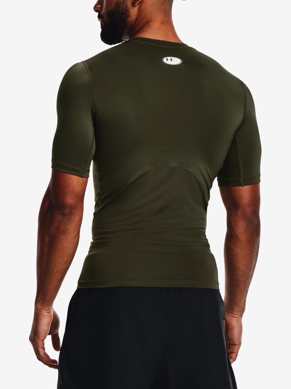 Pánské tričko Under Armour HeatGear Comp SS-GRN XL - main (5)