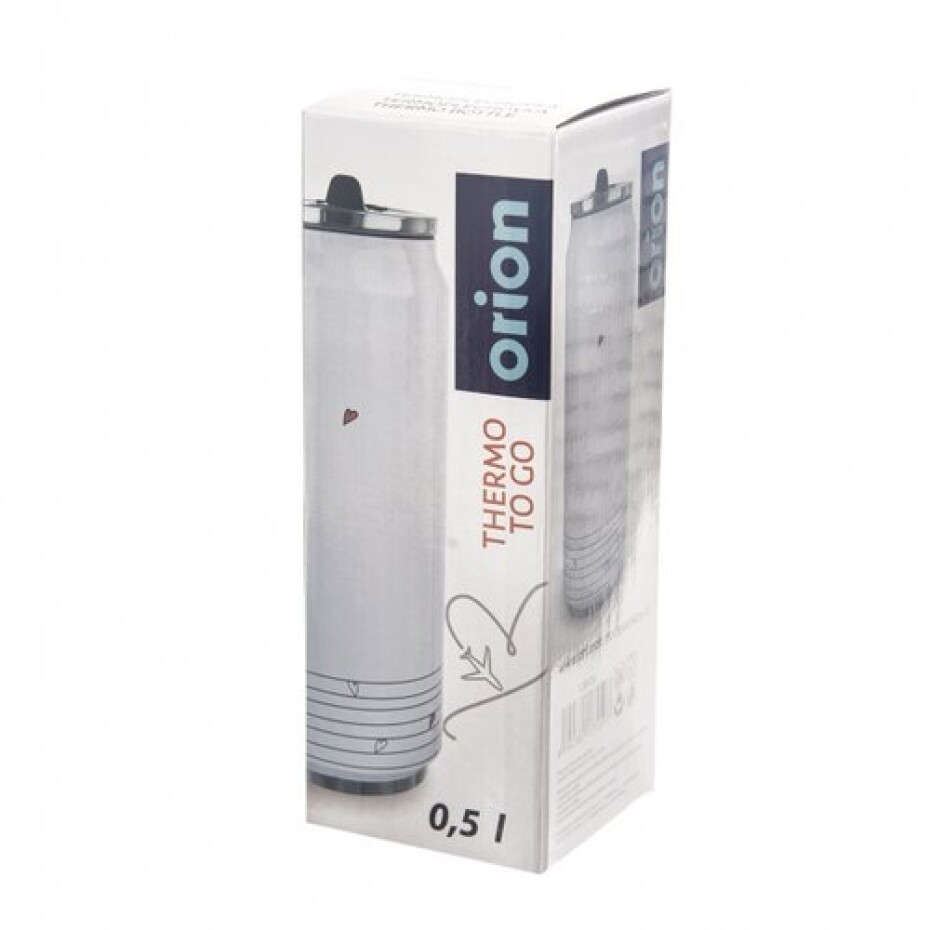 Orion Termoska-plechovka ner. 0,5 l SRDÍČKA  - main (4)