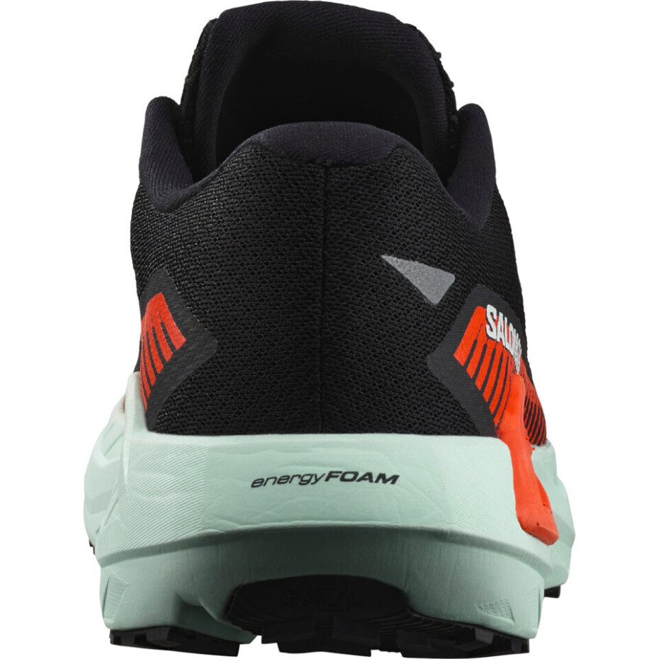 Pánská běžecká obuv Salomon DRX Defy Grvl Black/Cherry Tomato/Bay  UK 11 - main (9)