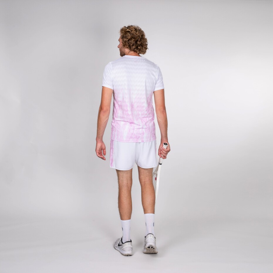 Pánské šortky BIDI BADU  Tulu 7Inch Tech Shorts Lilac/White L - main (2)