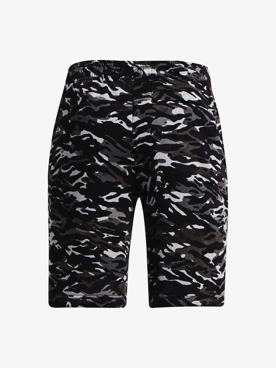 Under Armour UA Rival Fleece Anaml Kraťasy dětské Černá Chlapecké - main (1)