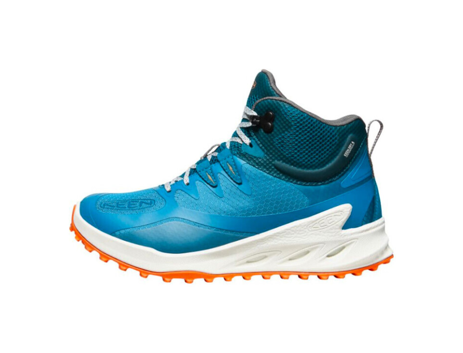 Dámská outdoorová obuv Keen Zionic Mid Wp Fjord Blue/Tangerine  US 8 - main (1)