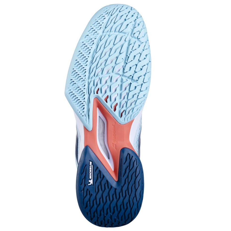Dámská tenisová obuv Babolat Jet Mach 3 AC Women White/Angel Blue  EUR 39 - main (4)