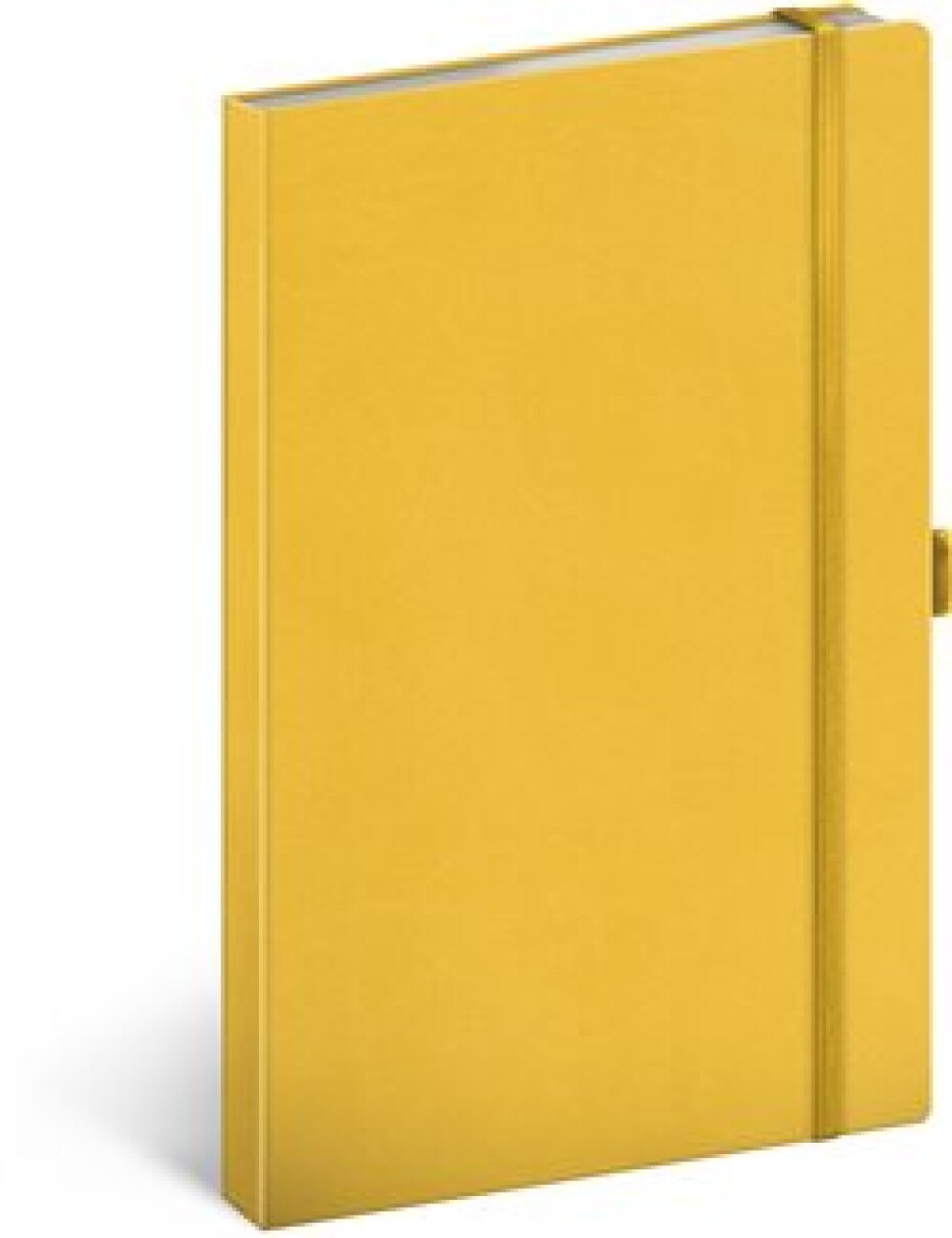 Presco Group Notes Žlutý, linkovaný, 13 × 21 cm - main (0)