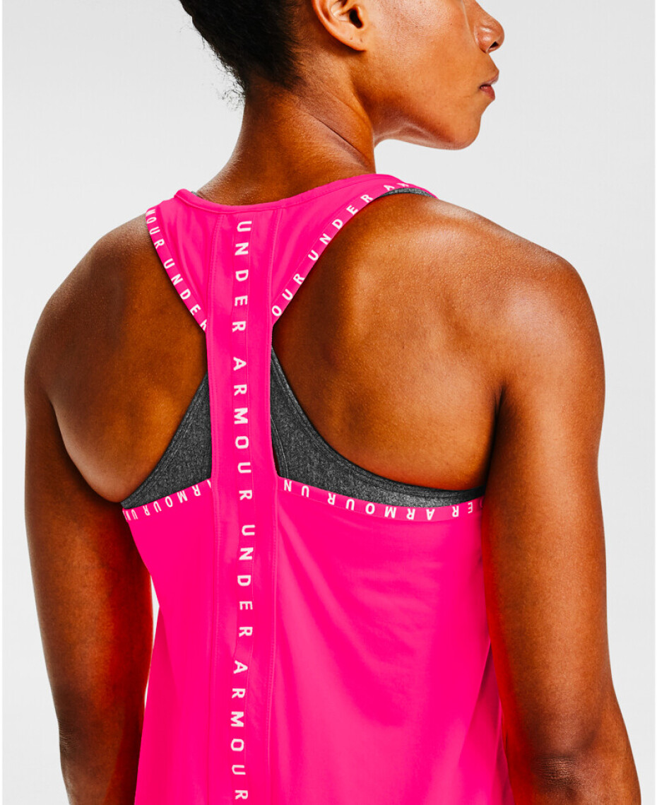 Dámské tílko Under Armour  Knockout Tank Pink XS - main (2)