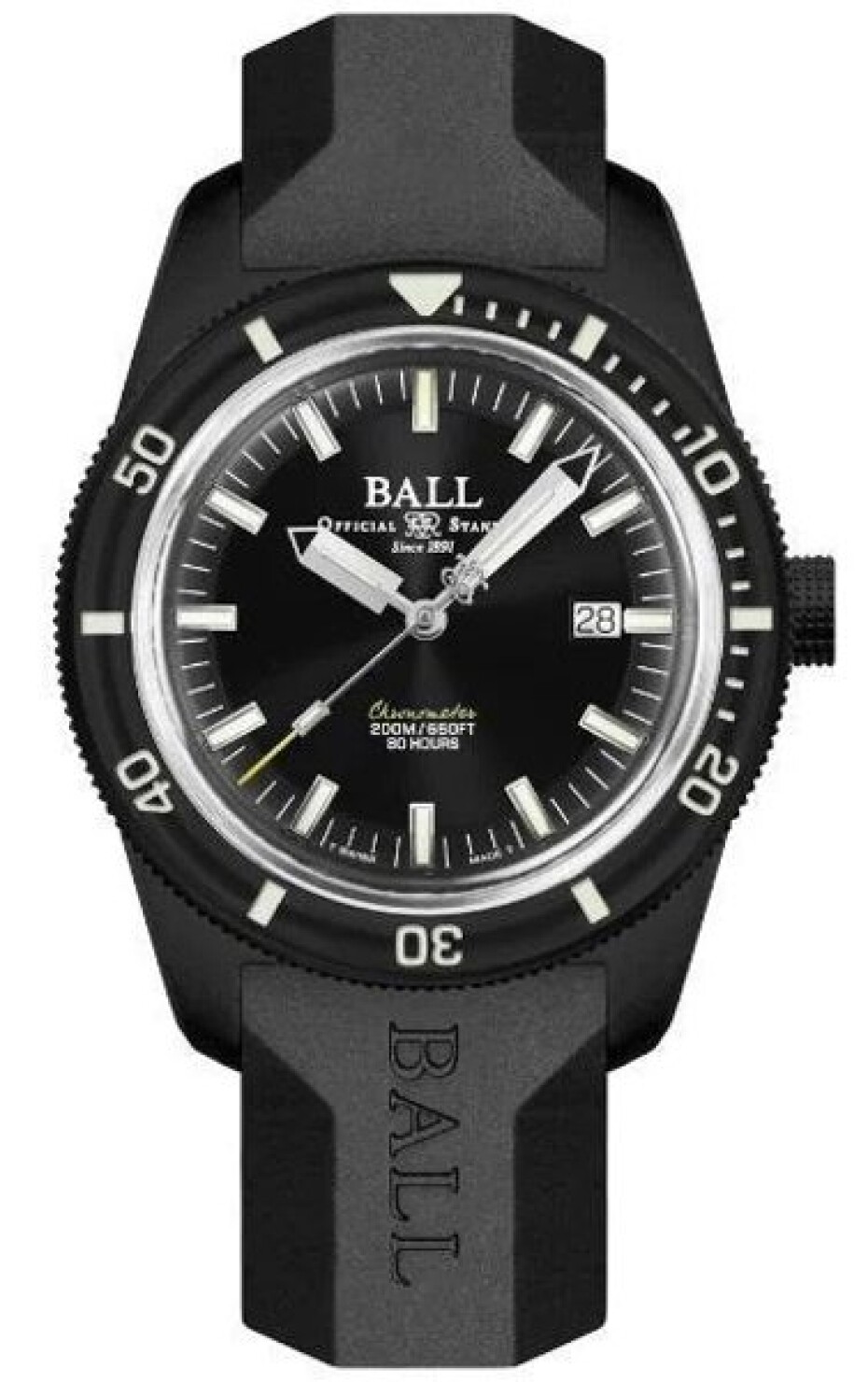 Ball Engineer II Skindiver Heritage Manufacture Chronometer Limited Edition DD3208B-P2C-BK - main (0)