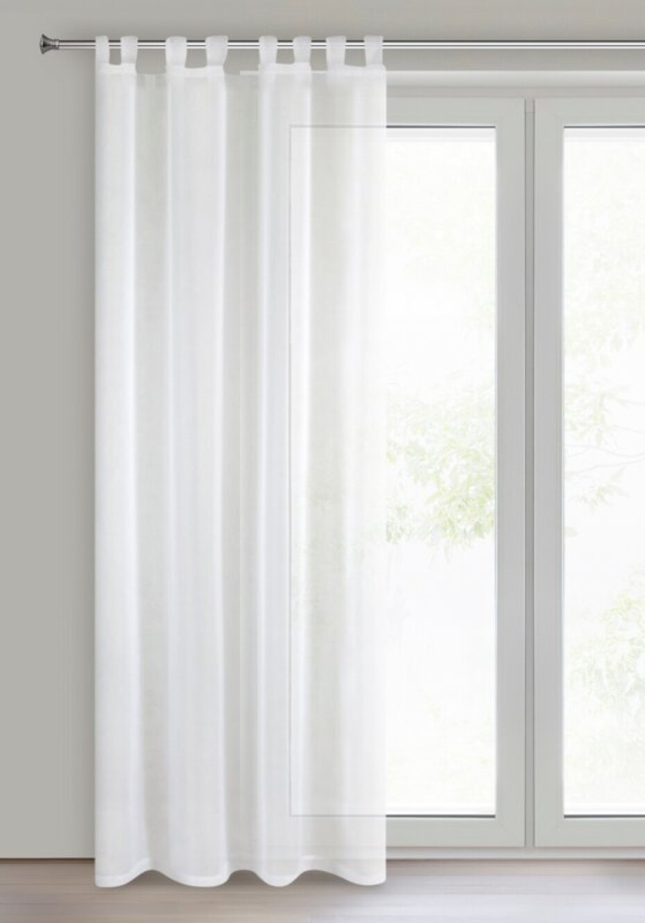ArtFir Záclona LUCY PU | bílá 140 x 250 cm - main (1)