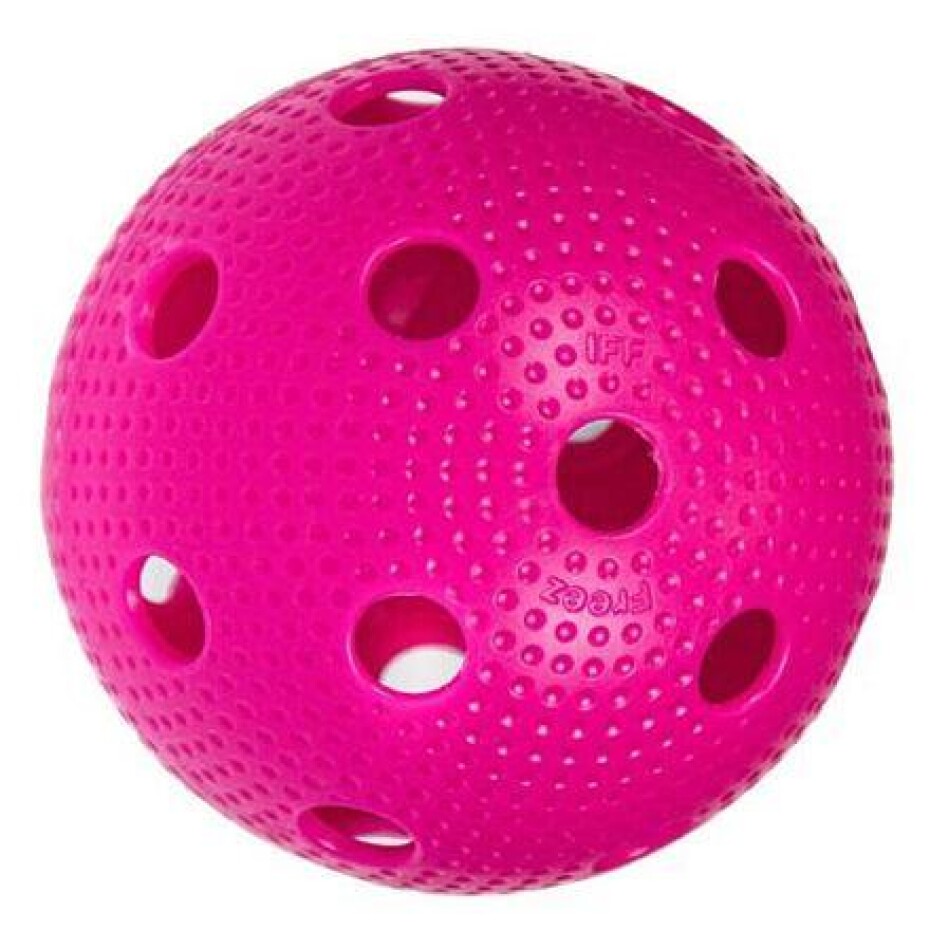 Freez Ball Official florbalový míček růžová - main (0)