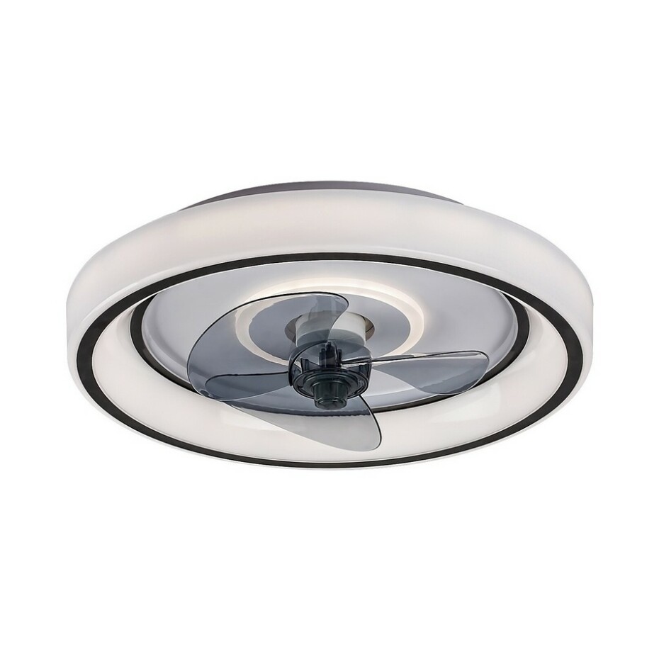 Rabalux 71009 stropní ventilátor s LED světlem Horacio, černá - main (1)