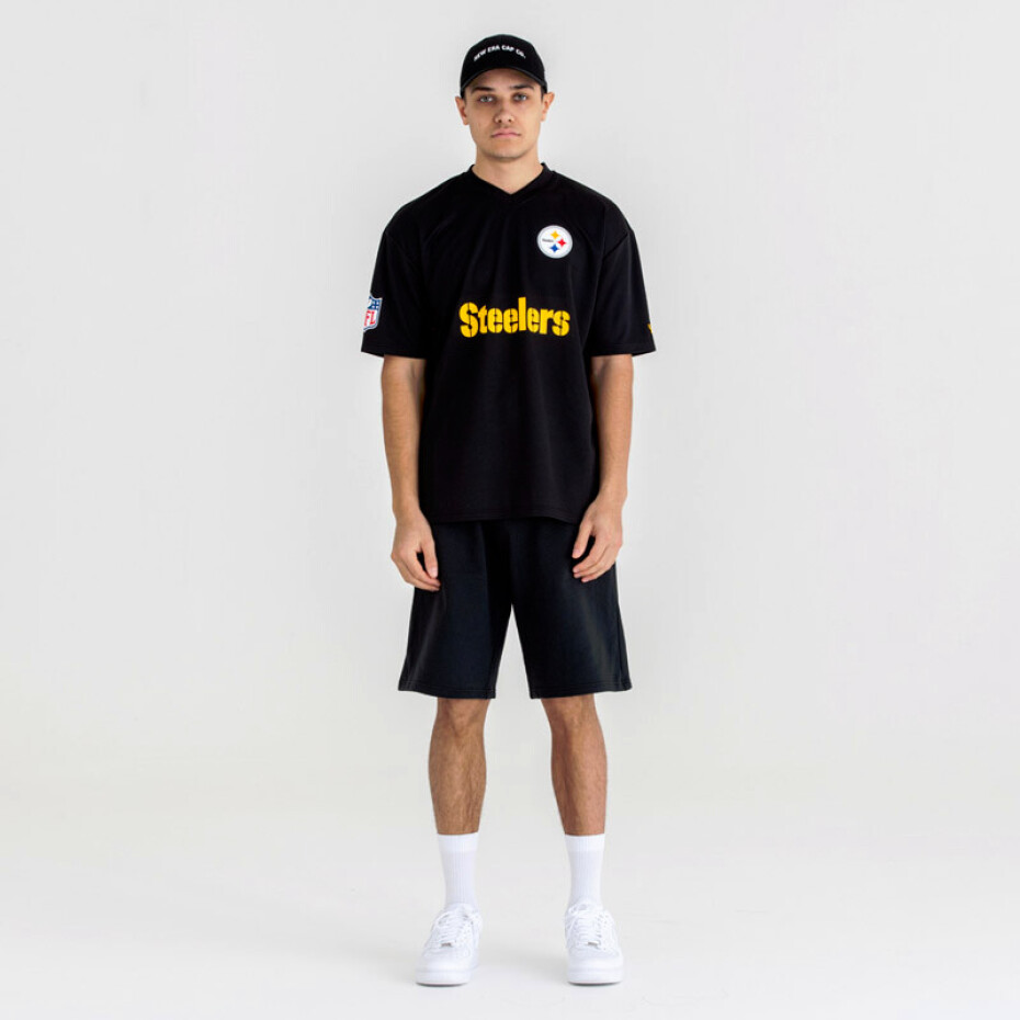 Pánské tričko New Era  Wordmark Oversized NFL Pittsburgh Steelers S - main (4)