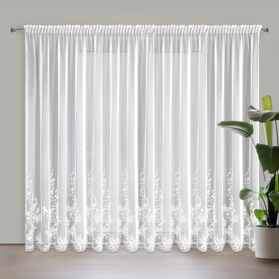 ArtFir Záclona JULIA P | bílá 350 x 270 cm - main (0)