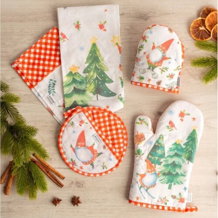 Altom Kuchyňská chňapka Winter Gnomes 13 x 16 cm - main (4)