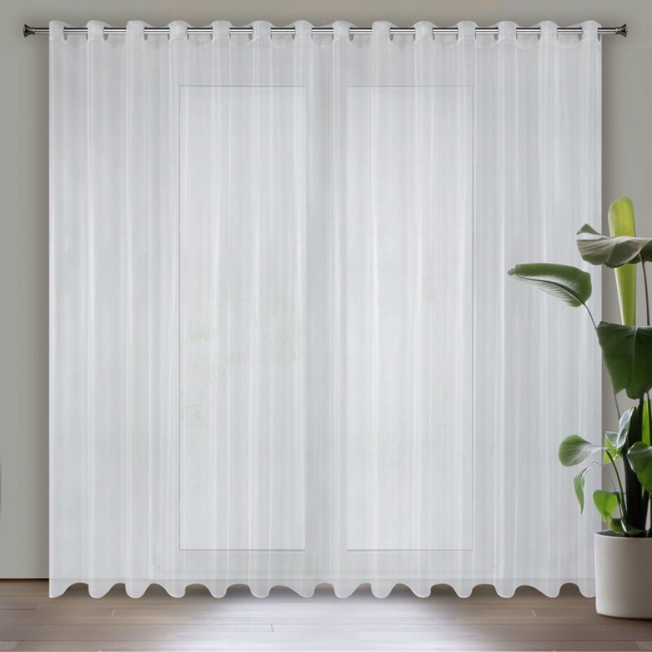 ArtFir Záclona ALEXA K | bílá 350 x 250 cm - main (0)