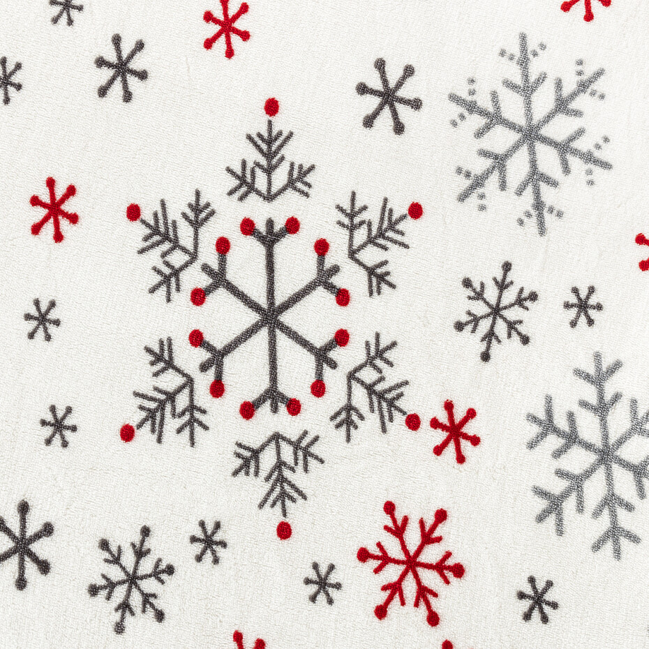 4Home Prostěradlo mikroflanel Snowflakes, 90 x 200 cm - main (2)