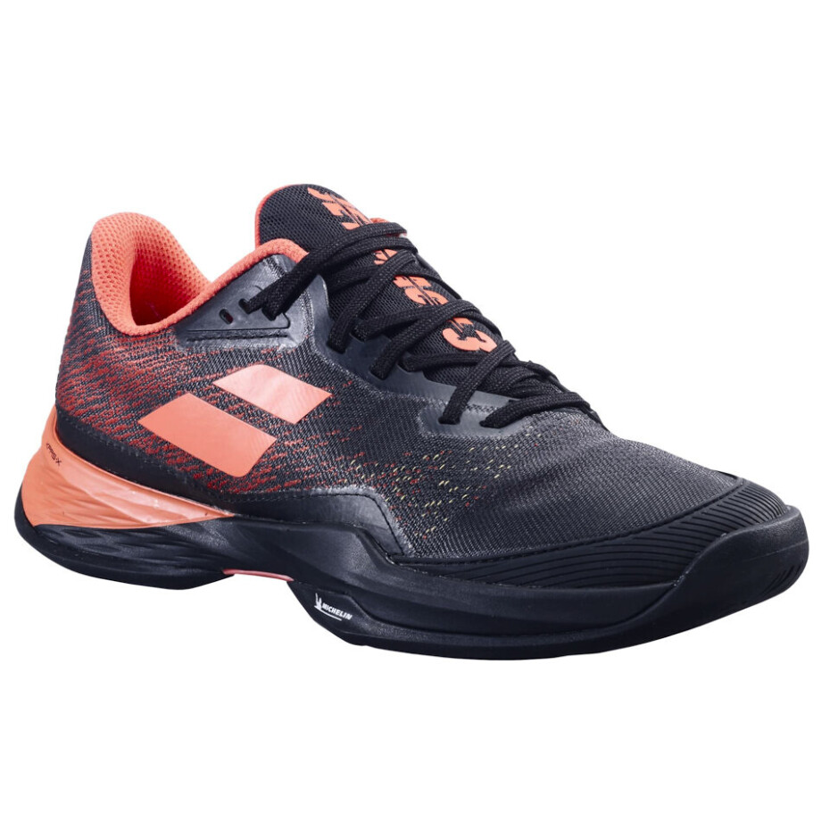 Dámská tenisová obuv Babolat Jet Mach 3 AC Women Black/Living Coral  EUR 40 - main (2)