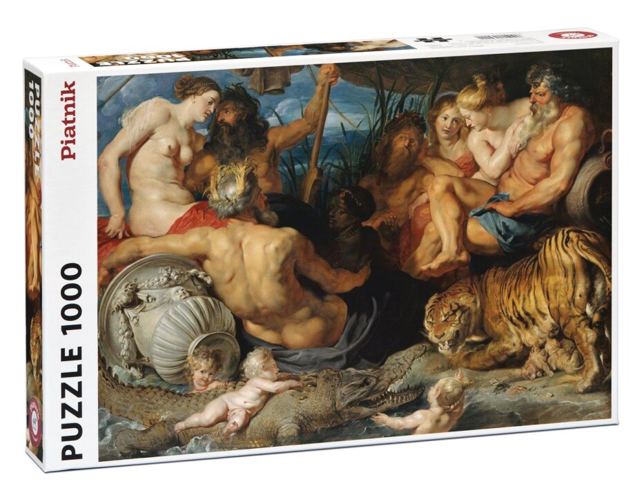 Piatnik Puzzle Rubens Čtyři řeky ráje 1000 dílků - main (0)