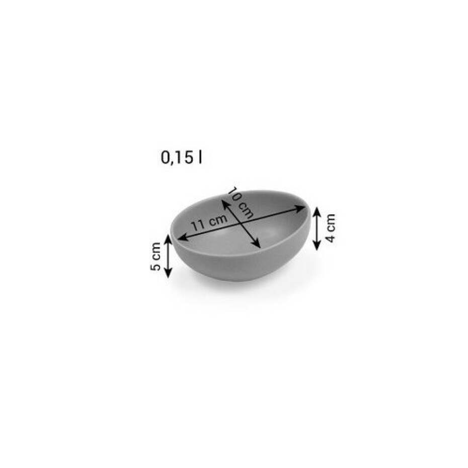 Tescoma Miska FANCY HOME Stones, 11 cm, bílá - main (1)
