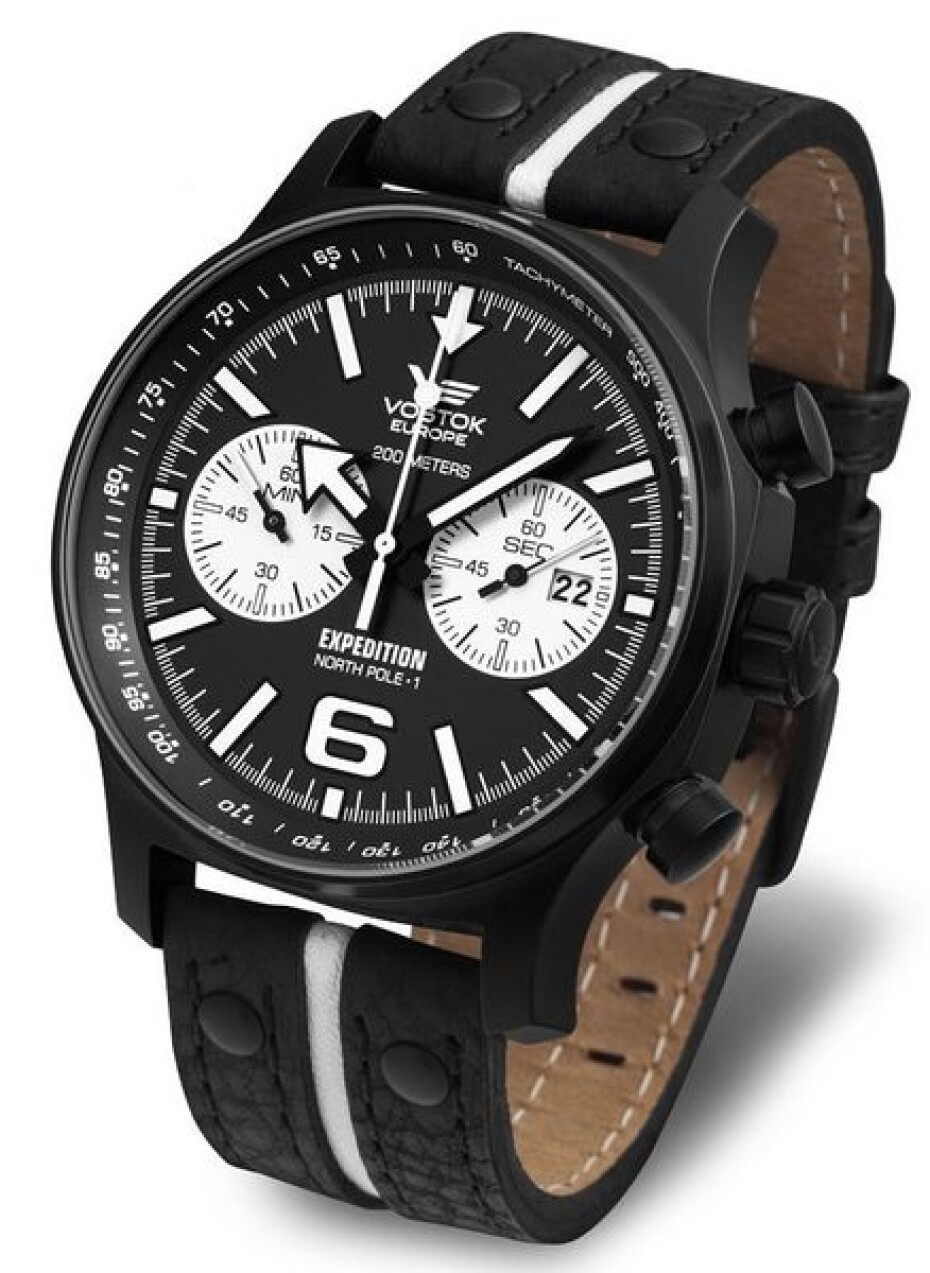 Vostok Europe Expediton North Pole-1 Chrono Line 6S21/5954199 - Kožený řemínek - main (1)