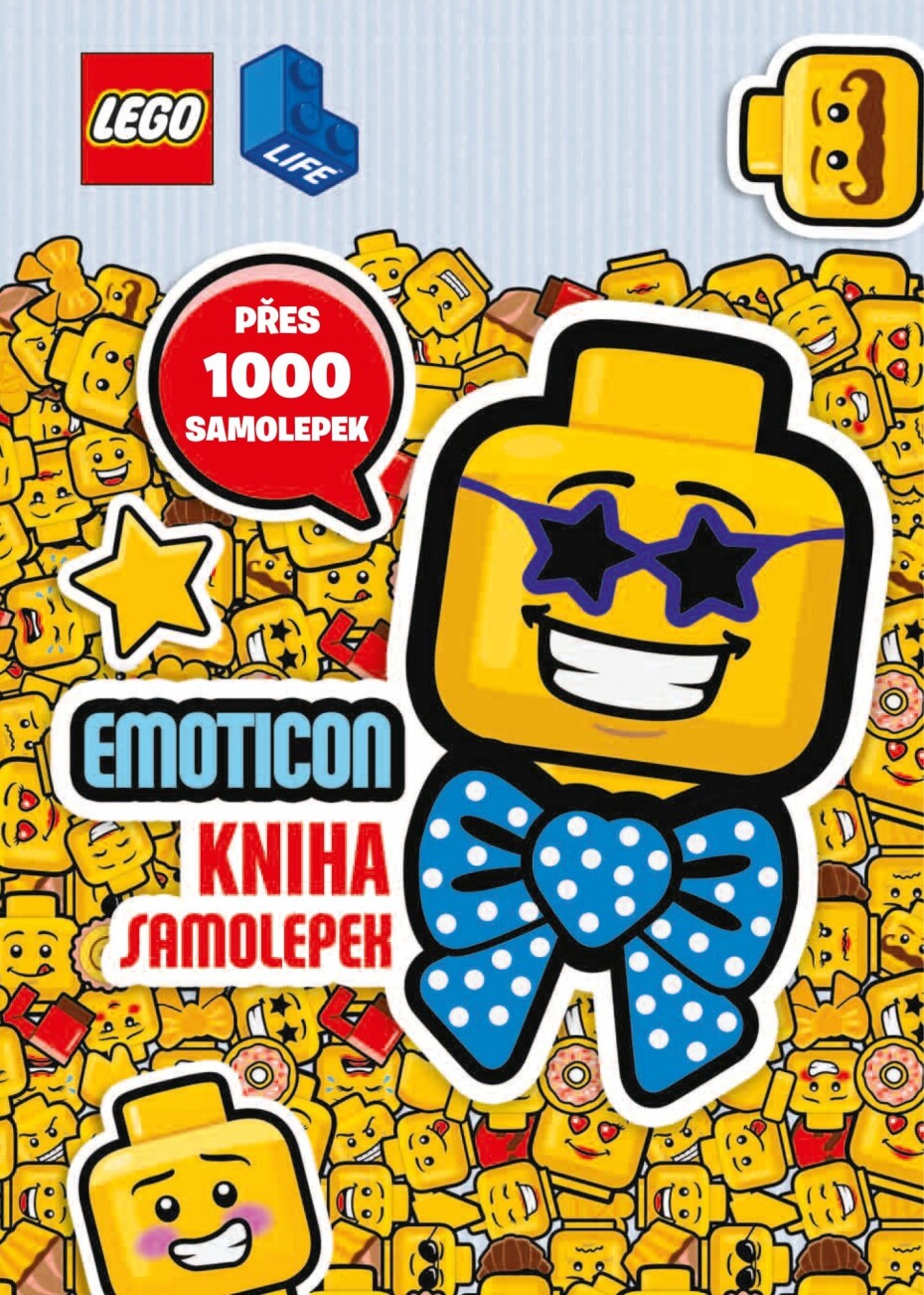 LEGO® EMOTICON Kniha samolepek - kolektiv autorů - main (0)