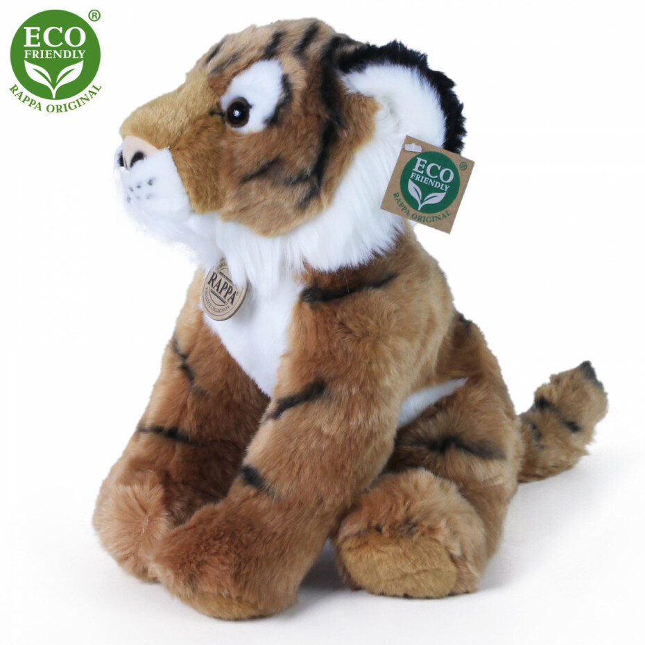 Plyšový tygr sedící 30 cm ECO-FRIENDLY - main (2)