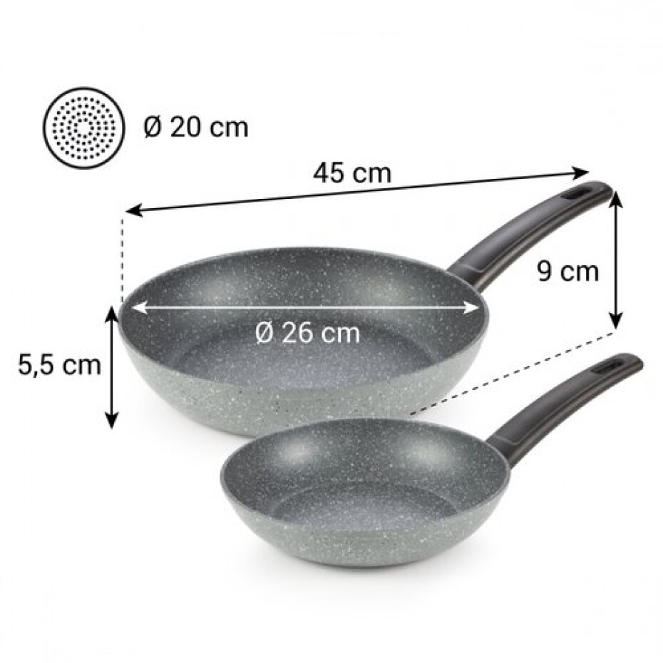 TESCOMA pánve FineLINE 2 ks 20 a 26 cm - main (1)