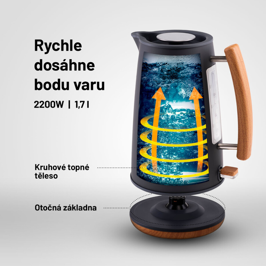 Lauben Electric Kettle 17GR - main (2)