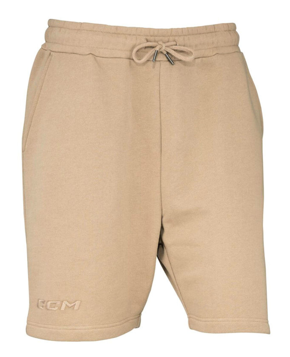 Pánské šortky CCM Core Fleece Short Sand L - main (0)