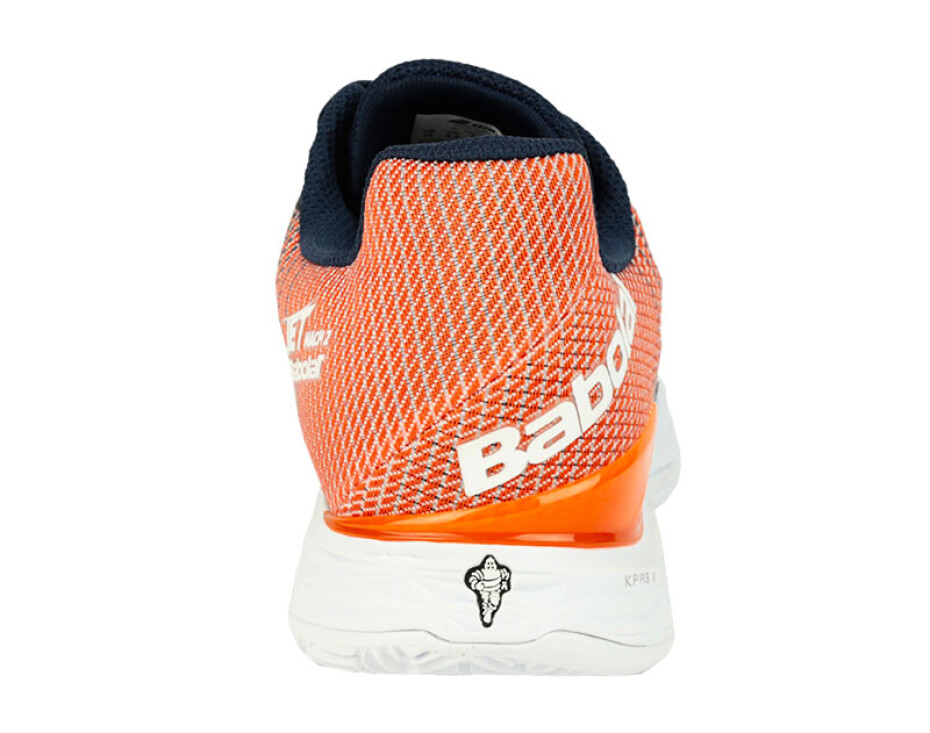 Pánská tenisová obuv Babolat  Jet Mach II Clay White/Orange  EUR 42,5 - main (2)
