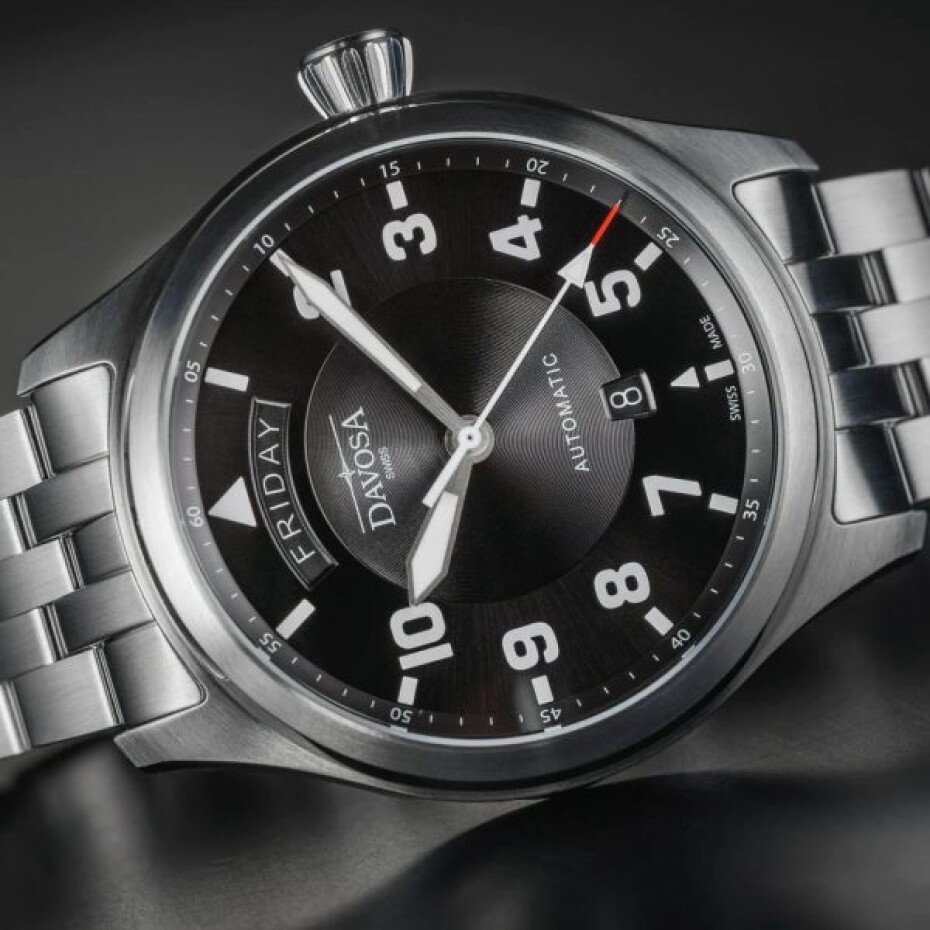 Davosa Newton Pilot Day-Date Automatic 161.585.50 - main (1)