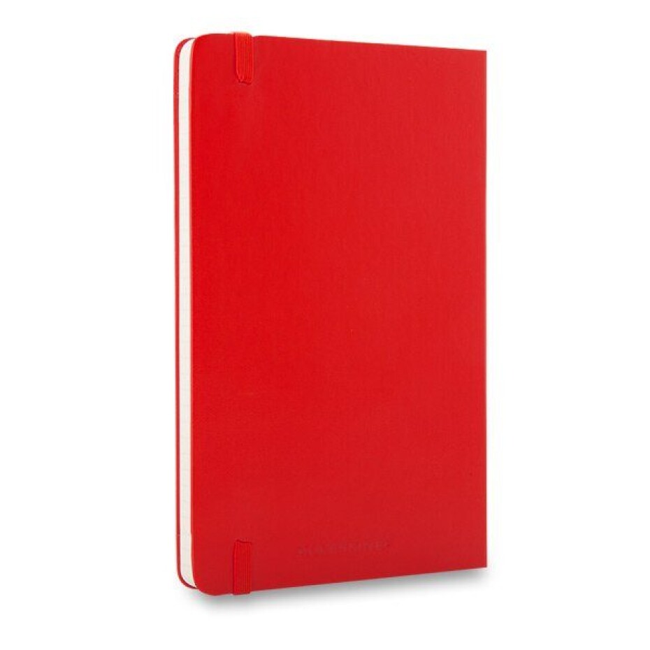 Zápisník Moleskine VÝBĚR BAREV - tvrdé desky - S, linkovaný 1331/11142 - Zápisník Moleskine - tvrdé desky červený - main (5)