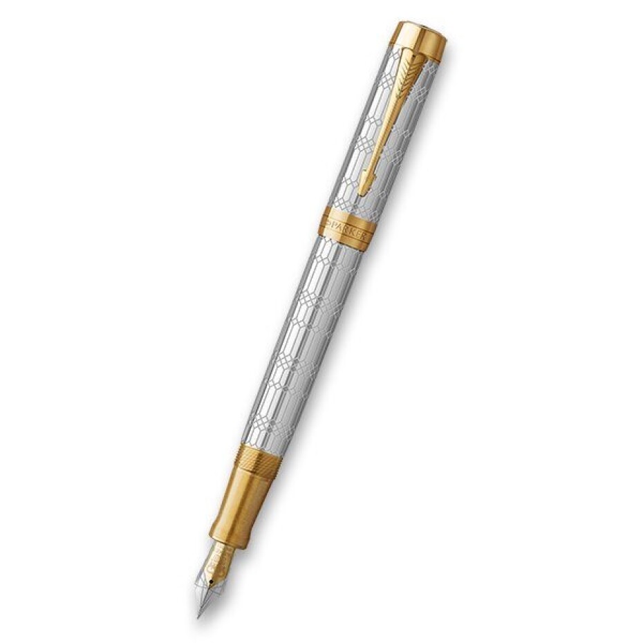 Plnicí pero Parker Duofold SE Queen´s Platinum Jubilee 1502/817507 - hrot M (střední) - main (0)
