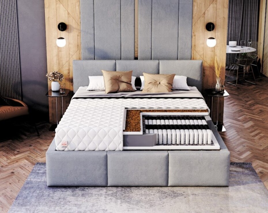FDM Taštičková matrace MERANO Jersey | 160 x 200 cm - main (3)
