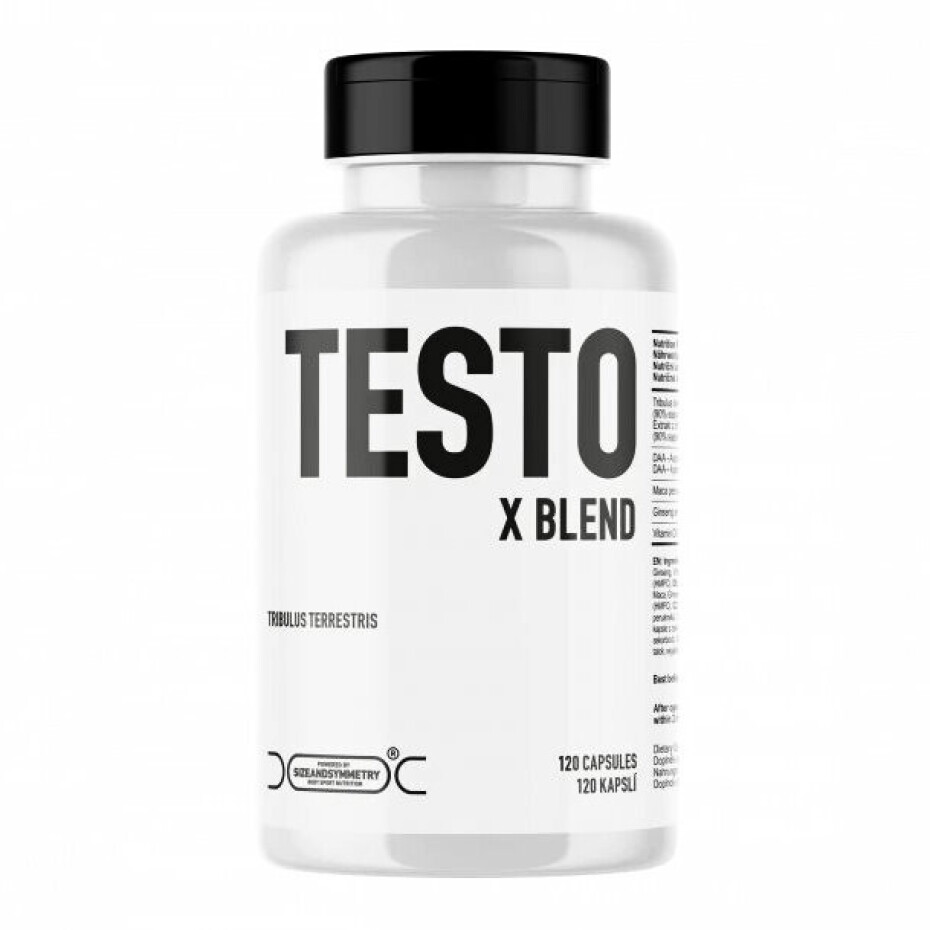 SizeAndSymmetry Tribulus Testo X-Blend 120 kapslí - main (0)