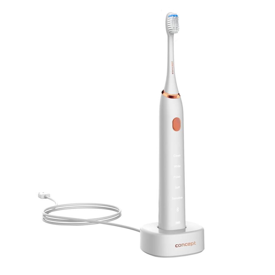 Concept ZK5000 sonický zubní kartáček s cestovním pouzdrem PERFECT SMILE, bílá - main (5)