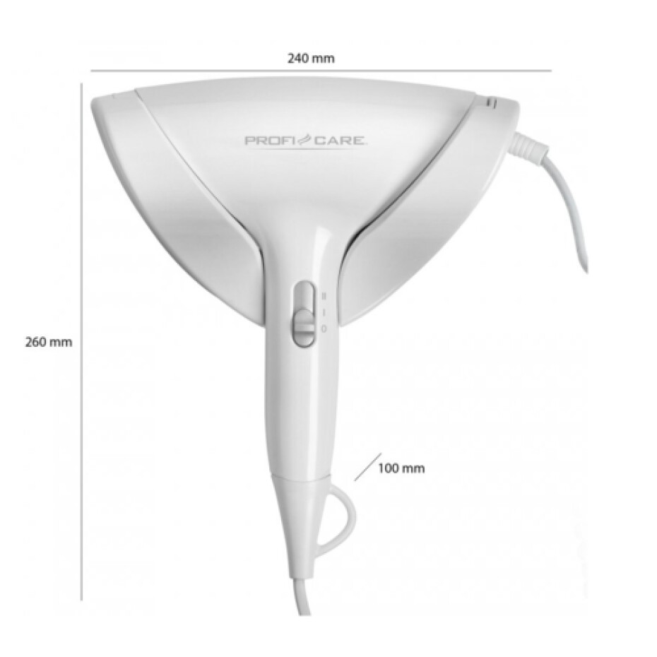 ProfiCare HT 3044 kompaktní vysoušeč vlasů - main (2)
