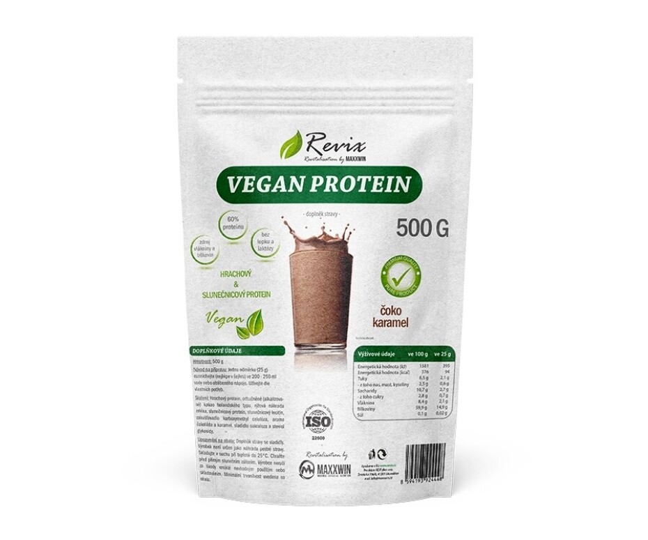 MAXXWIN Vegan Protein 500 g natural - main (3)
