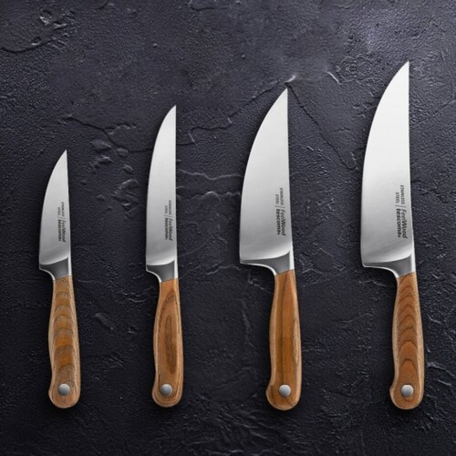 Tescoma Nůž Santoku FEELWOOD, 17 cm - main (2)