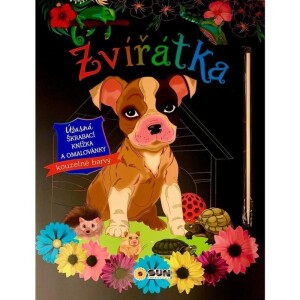 Product detail of Zvířátka - Úžasná škrábací knížka a omalovánky