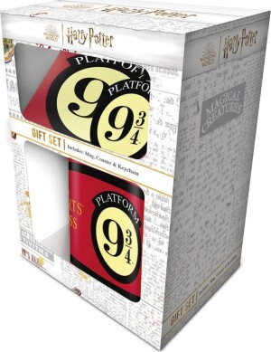 Product detail of Harry Potter Dárkový set - 9 a 3/4 (hrnek + podtácek + klíčenka) - EPEE